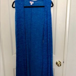 Lularoe long sleeveless duster